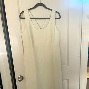 Off white dress- perfect for shower!